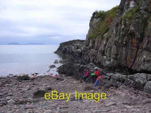 Photo 6x4 rocky - beach, an