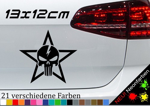 Punisher with star sticker - punisher,