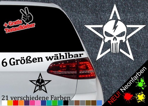 Punisher with star sticker - punisher,