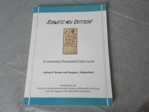Schwetz mol deitsch - deitsch, an