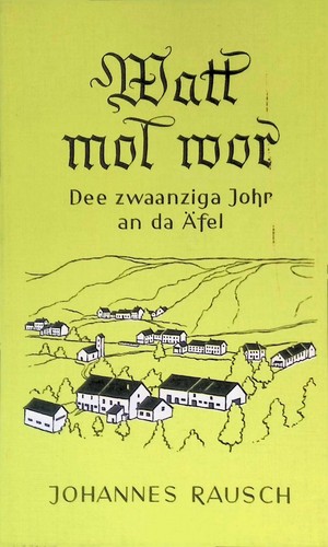Watt mol wor dee - :, zwaanziga